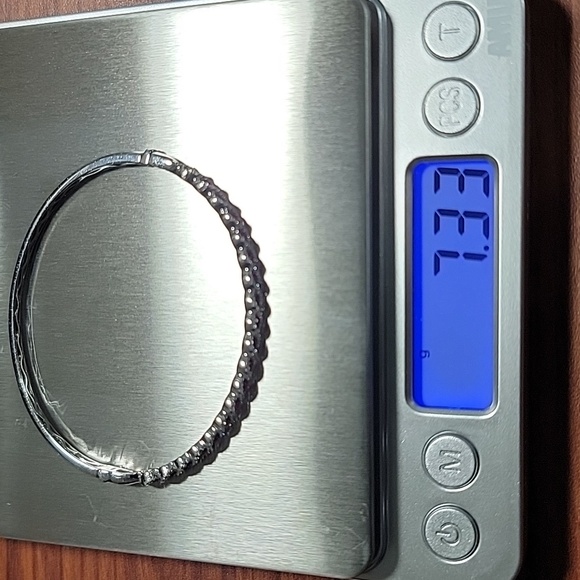 C.F.Reuschlein 14 kt White Gold With Diamonds and RUBY Bracelet - Picture 6 of 12